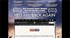 Desktop Screenshot of hellandbackagain.com