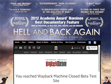 Tablet Screenshot of hellandbackagain.com